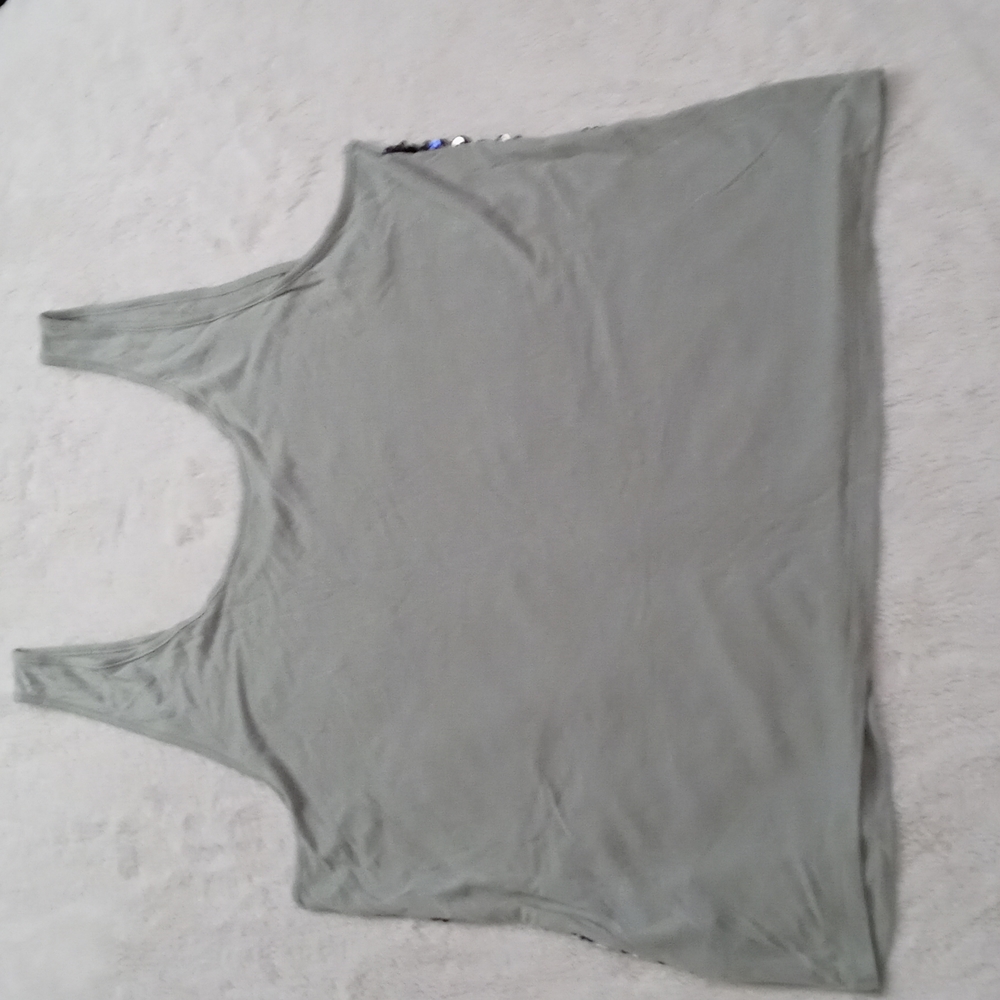 Rock Republic Mint green w/ sequins Rock Republic Size M - Picture 3 of 6